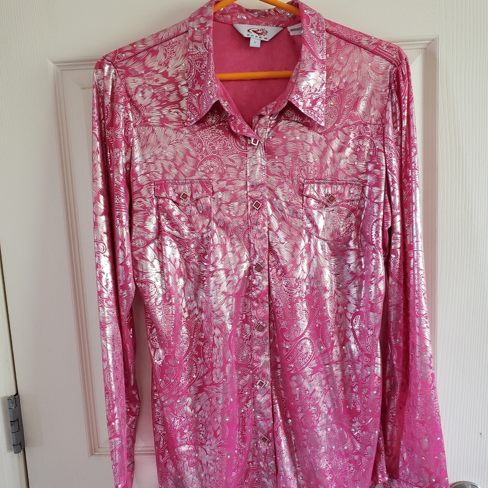 Roper Blingy Rodeo Western Shirt